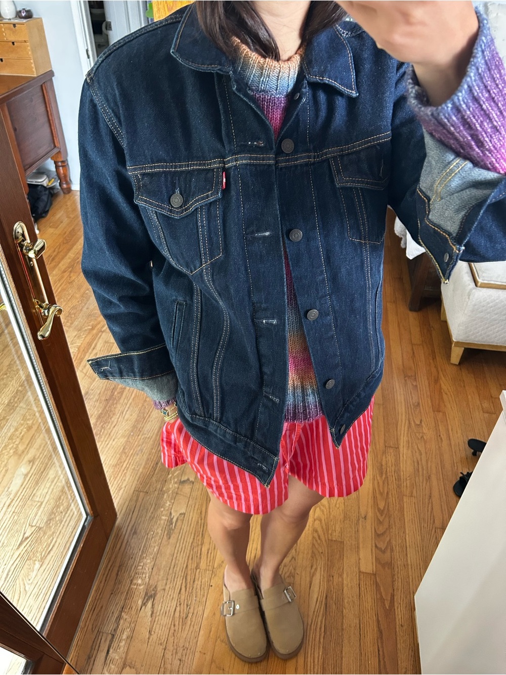 Levi's Dark Blue Denim Jean Jacket